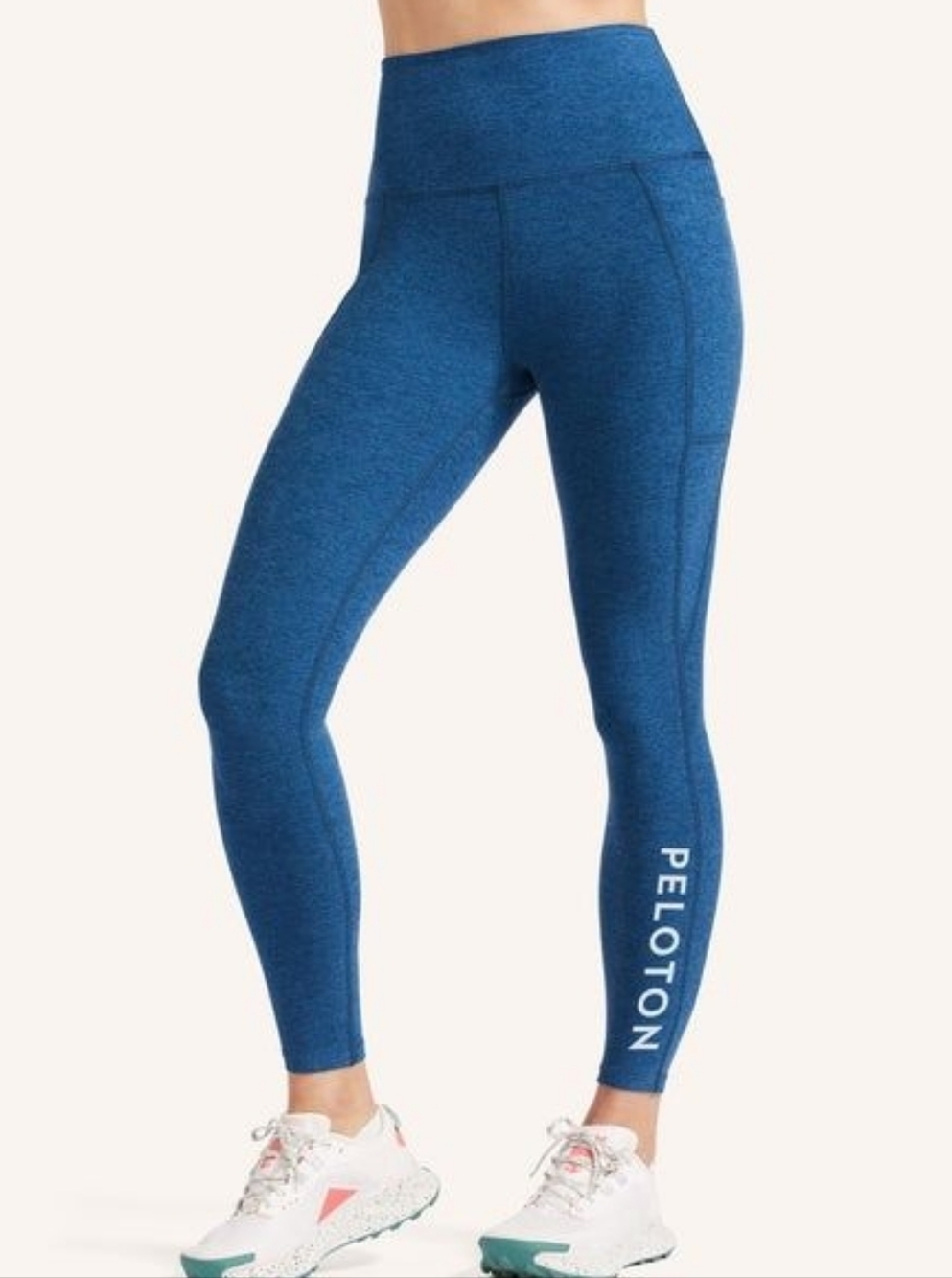 Beyond Yoga x Peloton Out Of Pocket Blue Spacedye High Rise Tight Leggings